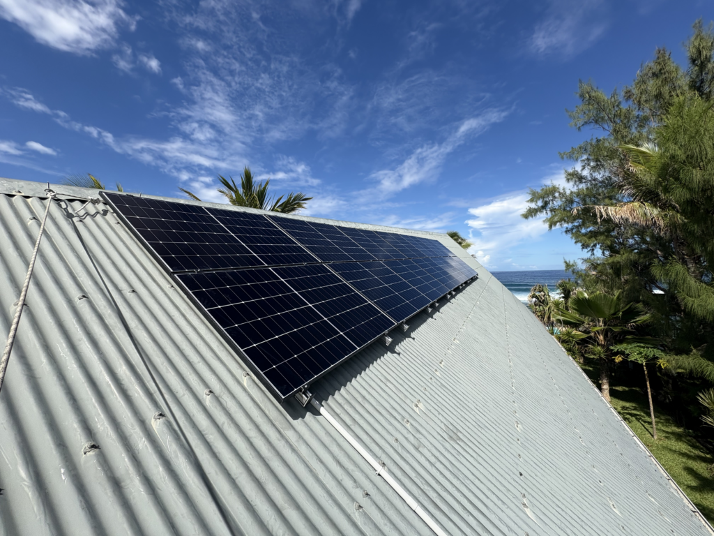 Panneau photovoltaïque La Réunion