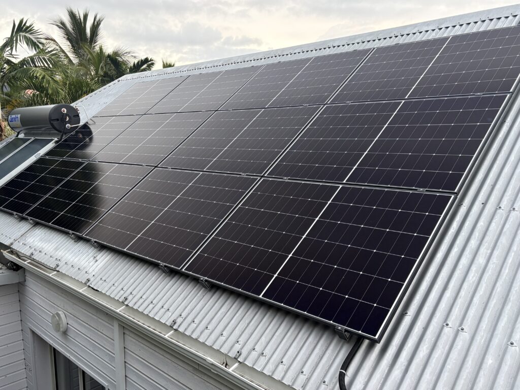 Panneau photovoltaïque La Réunion